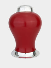 Leitão & Irmão Matte Red Large Plain Pot