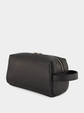 Balenciaga Black Leather Rodeo Toiletry Pouch