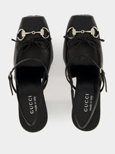 Gucci Black Horsebit Slingback Pumps