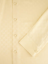 Gucci Beige GG Silk Jacquard Shirt