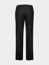 Alexander McQueen Black Tailored Barathea Trousers