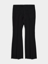 Alexander McQueen Black Tailored Barathea Trousers