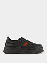 Gucci Black Leather Chunky Sneaker