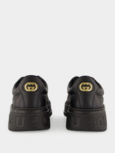 Gucci Black Leather Chunky Sneaker