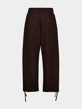 Gucci Dark Brown Cotton Jersey Joggers