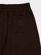 Gucci Dark Brown Cotton Jersey Joggers