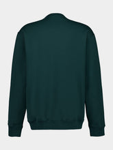 Gucci Green Cotton Crew-Neck Sweatshirt