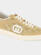 Gucci Beige GG Canvas G75 Trainers