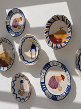 House of Capricorn Hand-Painted Comporta The Farmer Stoneware Dinner Plate