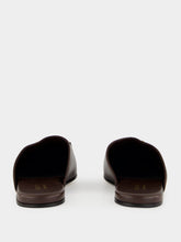 Gucci Dark Brown Leather Horsebit Mule