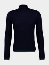 Gucci Dark Blue Fine Soft Cashmere Turtleneck