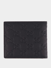 Gucci Black GG Leather Wallet