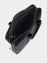 Gucci Black GG Leather Large Briefcase