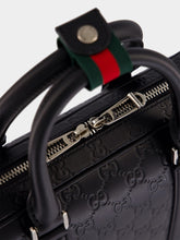 Gucci Black GG Leather Large Briefcase