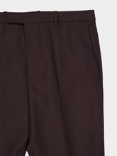 Gucci Dark Brown Technical Panama Trousers