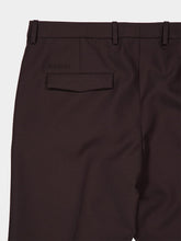 Gucci Dark Brown Technical Panama Trousers