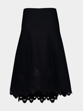Altuzarra Black Melly Midi Skirt
