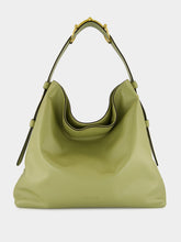 Gucci Sage Green Leather Large Tote Bag