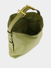 Gucci Sage Green Leather Large Tote Bag