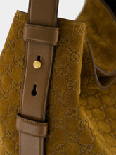 Gucci Brown GG Leather Shoulder Bag