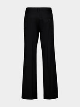 Balenciaga Black Straight Fit Tailored Trousers