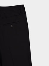 Balenciaga Black Straight Fit Tailored Trousers