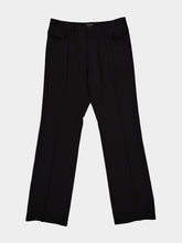 Balenciaga Black Straight Fit Tailored Trousers