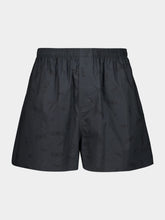 Balenciaga Dark Grey Cotton Pyjama Shorts