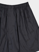 Balenciaga Dark Grey Cotton Pyjama Shorts