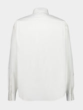 Balenciaga White Cotton Large-Fit Shirt