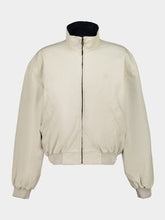 Reversible Cotton Nylon Blouson Jacket
