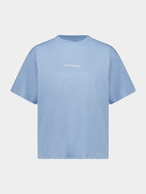 Balenciaga Back T-Shirt Medium Fit in Light Blue