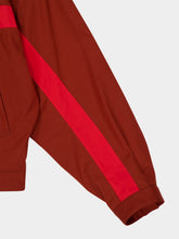 Saint Laurent Cognac Cotton Stand-Collar Jacket