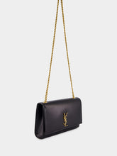 Saint Laurent Black Kate Shoulder Bag in Calfskin