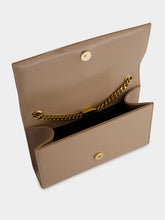 Saint Laurent Dark Beige New Kate Small Clutch