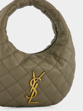 Saint Laurent Strong Moss Icarino Quilted Nappa Bag