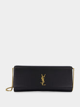 Saint Laurent Kate Clutch in Grain de Poudre Leather