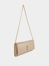 Saint Laurent Dark Beige Kate Clutch