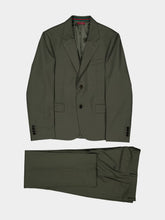 Gucci Dark Green Wool Suit