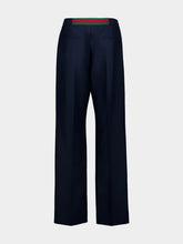 Gucci Dark Blue Technical Sports Trousers