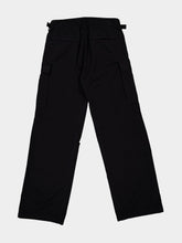 Balenciaga Black Cotton Straight-Fit Cargo Pants