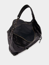 Balenciaga Le City Medium Hobo Bag in Black Lambskin
