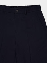 Gucci Dark Blue Diamond Silk Jacquard Trousers