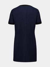 Gucci Navy Blue Mini Wool Dress