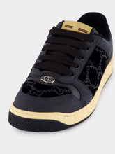 Gucci Screener GG Crystal Black Sneakers