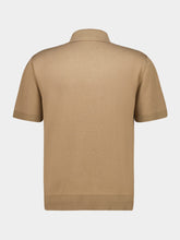Gucci Light Brown Cotton Short-Sleeve Polo