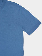Gucci Blue Cotton Short-Sleeve T-Shirt