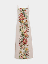 Zimmermann Lexi Column Strapless Floral Maxi Dress