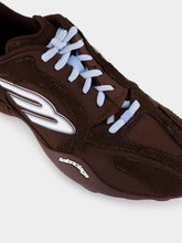 Balenciaga Brown and Light Blue Monday Ultra Sneakers