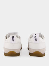 McQueen White and Beige EC1 Sneakers